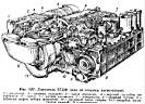 Двигатель 5ТДФ (вид со стороны нагнетателя)