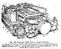 Двигатель 5ТДФ (вид со стороны турбины)