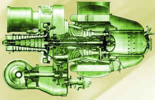 Двигатель ГТД-350